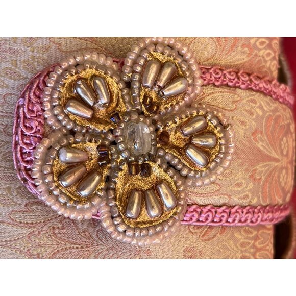 Unique Rare Vtg Mary Frances Handcrafted Beaded lined Small Bag - Picture 13 of 16